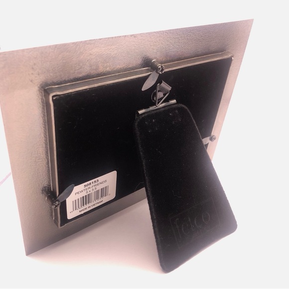 🔵[Fetco International] “Friends” Metal Expressions Pewter Picture Frame - Picture 5 of 12